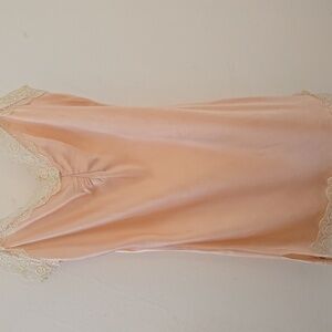 Elegant Cream Lace Trim Camisole